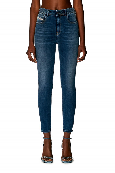 DŽÍNSY DIESEL 1984 SLANDY-HIGH TROUSERS - Fotografia č. 1