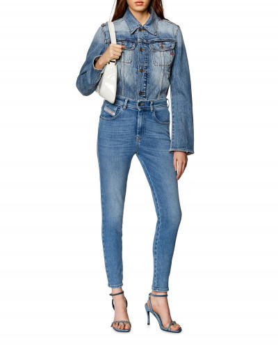 DŽÍNSY DIESEL 1984 SLANDY-HIGH TROUSERS - Fotografia č. 1