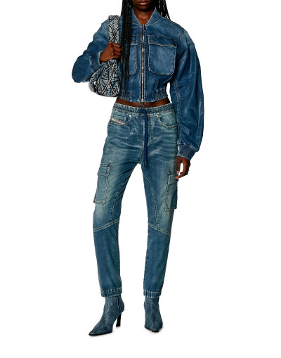 DŽÍNSY DIESEL 2051 D-URSY-S TRACK SWEAT JEAN - Fotografia č. 1