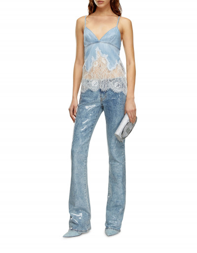 DŽÍNSY DIESEL D-SHARK-S TROUSERS - Fotografia č. 1