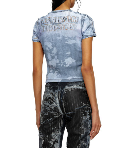 DŽÍNSY DIESEL D-SHARK-FSE TROUSERS - Fotografia č. 6