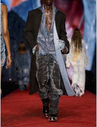 DŽÍNSY DIESEL 2010 D-MACS-FSE-2 TROUSERS - Fotografia č. 5