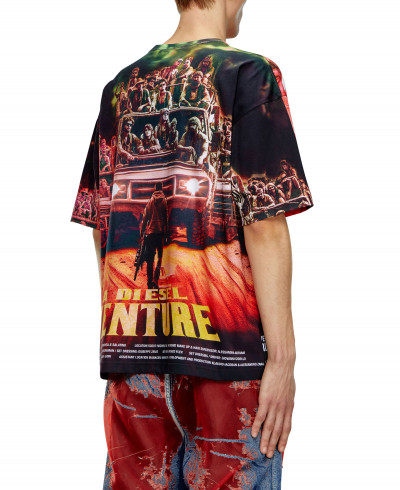 TRIČKO DIESEL T-BOXT-ADVENTURE T-SHIRT - Fotografia č. 3