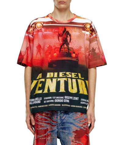 TRIČKO DIESEL T-BOXT-ADVENTURE T-SHIRT - Fotografia č. 1