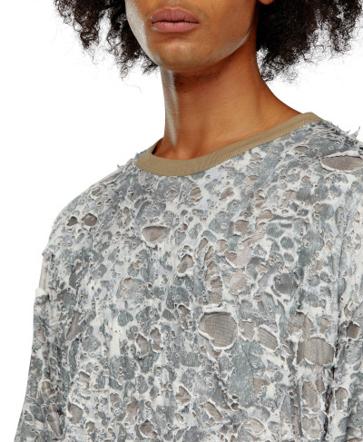 TRIČKO DIESEL T-BOXT-LS-CAMU T-SHIRT - Fotografia č. 4