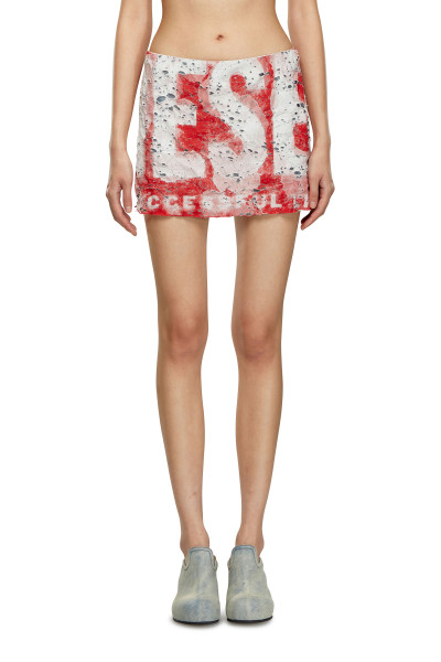 SUKŇA DIESEL O-HUNT-DEV SKIRT - Fotografia č. 1