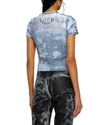 TRIČKO DIESEL T-ELE-PLK T-SHIRT - Fotografia č. 2