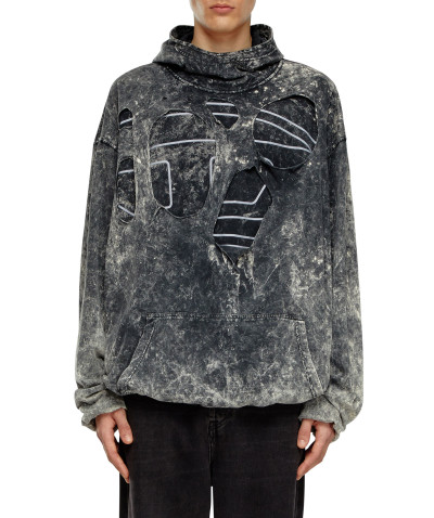 MIKINA DIESEL S-MAR-PEELOVAL SWEAT-SHIRT - Fotografia č. 1