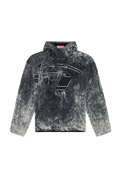 MIKINA DIESEL S-MAR-PEELOVAL SWEAT-SHIRT - Fotografia č. 3