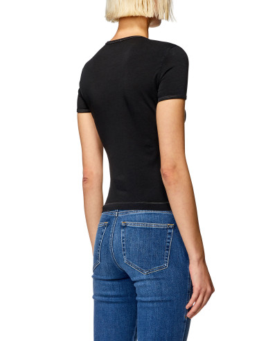 TRIČKO DIESEL T-UNCUTIE-LONG-N18 T-SHIRT - Fotografie č. 2