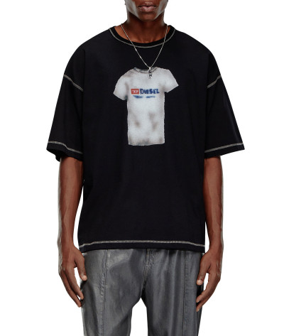 TRIČKO DIESEL T-BOXT-N12 T-SHIRT - Fotografie č. 1