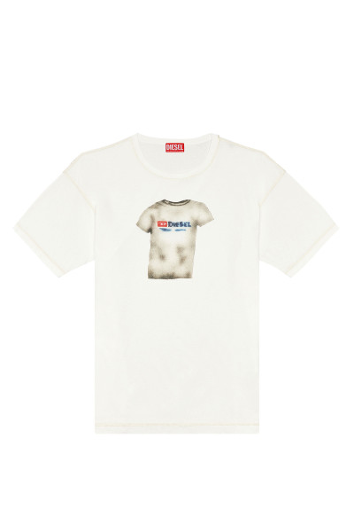 TRIČKO DIESEL T-BOXT-N12 T-SHIRT - Fotografie č. 4