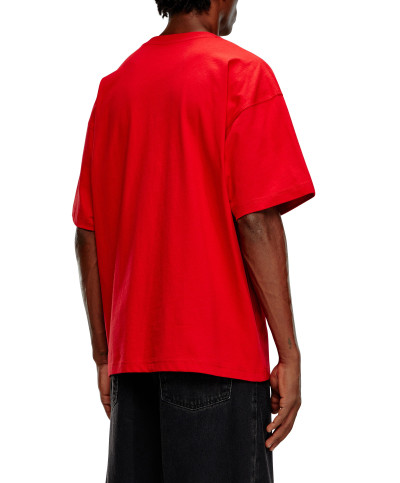 TRIČKO DIESEL T-NLABEL-L1 T-SHIRT - Fotografie č. 2