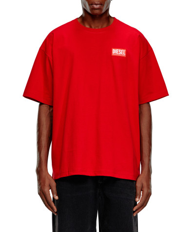 TRIČKO DIESEL T-NLABEL-L1 T-SHIRT - Fotografie č. 1