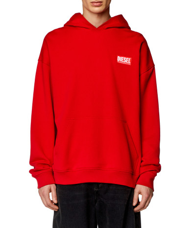 MIKINA DIESEL S-NLABEL-HOOD-L1 SWEAT-SHIRT - Fotografia č. 1