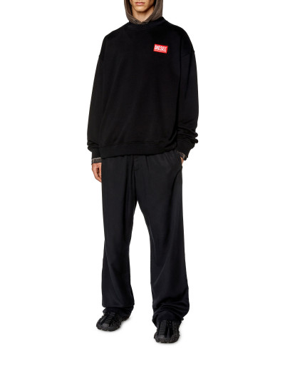 MIKINA DIESEL S-NLABEL-L1 SWEAT-SHIRT - Fotografia č. 2