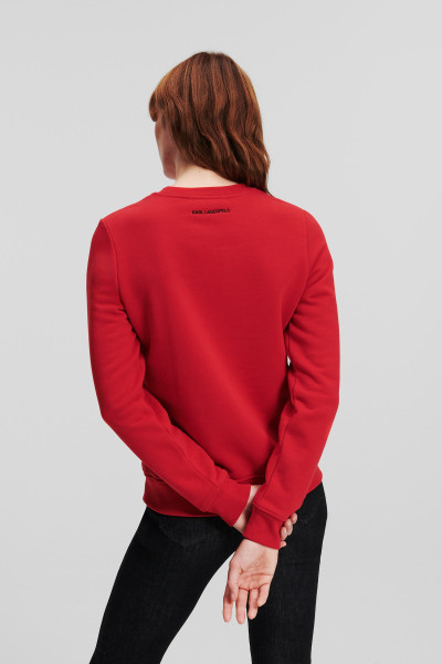MELEGÍTŐ FELSŐ KARL LAGERFELD IKONIK 2.0 SWEATSHIRT - Kép 4