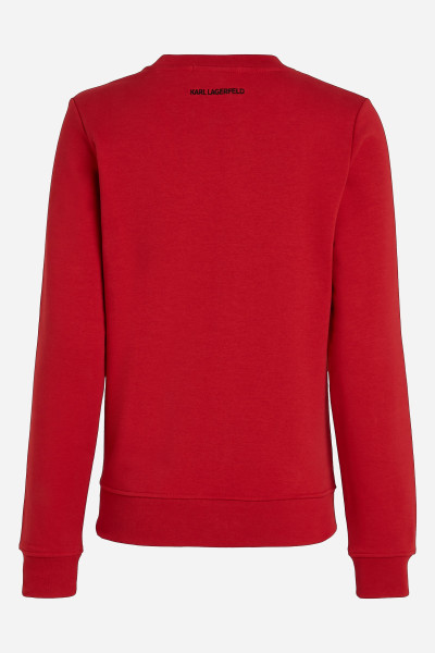 MELEGÍTŐ FELSŐ KARL LAGERFELD IKONIK 2.0 SWEATSHIRT - Kép 6