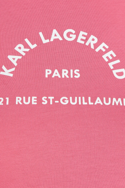 PLÁŽOVÉ OBLEČENIE KARL LAGERFELD RSG LOGO TUNIC - Fotografia č. 7