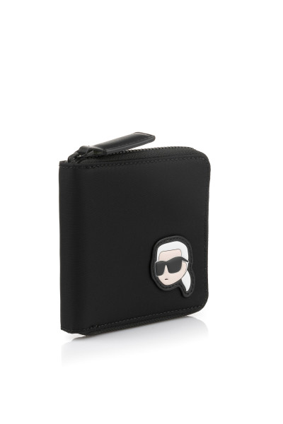 PEŇAŽENKA KARL LAGERFELD K/IKONIK 2.0 NYLON ZIP WLLT - Fotografia č. 3