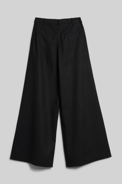 NOHAVICE KARL LAGERFELD WIDE LEG PANTS - Fotografia č. 2