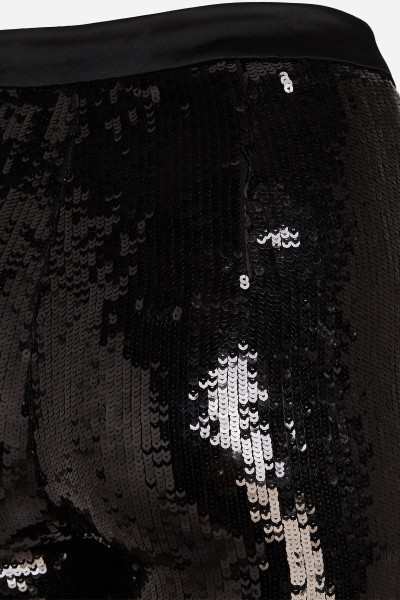NOHAVICE KARL LAGERFELD SEQUIN EVENING PANTS - Fotografia č. 5