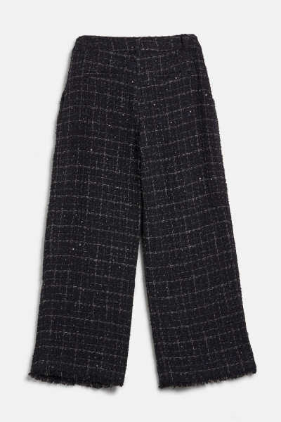 NOHAVICE KARL LAGERFELD BOUCLE PANTS - Fotografia č. 2