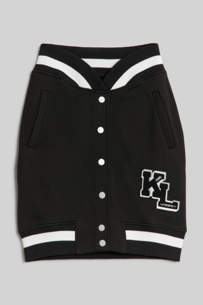 SUKŇA KARL LAGERFELD VARSITY SKIRT - Fotografia č. 1