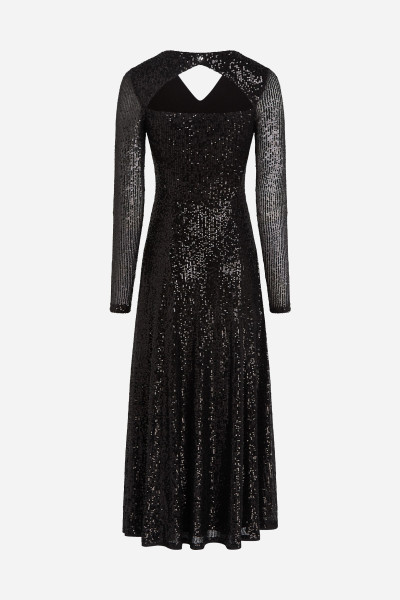 ŠATY KARL LAGERFELD SEQUIN MAXI EVENING DRESS - Fotografie č. 6