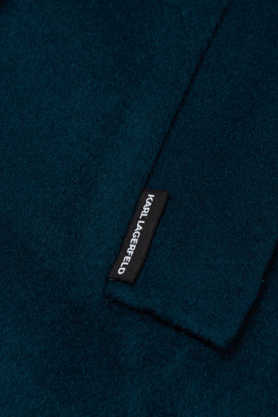 KABÁT KARL LAGERFELD WOOL BLEND DOUBLE FACE COAT - Fotografia č. 3