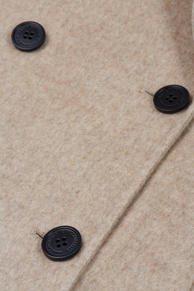 KABÁT KARL LAGERFELD WOOL BLEND DOUBLE FACE COAT - Fotografia č. 4