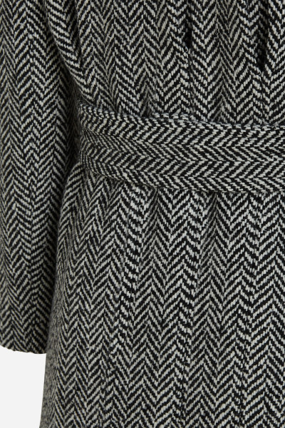 KABÁT KARL LAGERFELD HERRINGBONE COAT - Fotografie č. 8