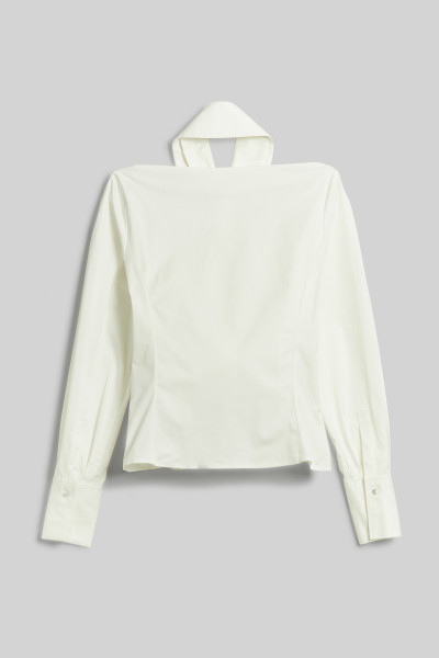 KOŠEĽA KARL LAGERFELD FITTED RHINESTONE SHIRT - Fotografia č. 2