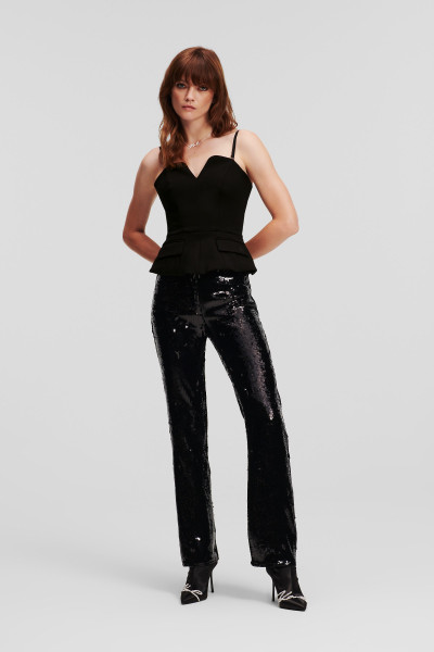 BLÚZKA KARL LAGERFELD EVENING TOP - Fotografia č. 2