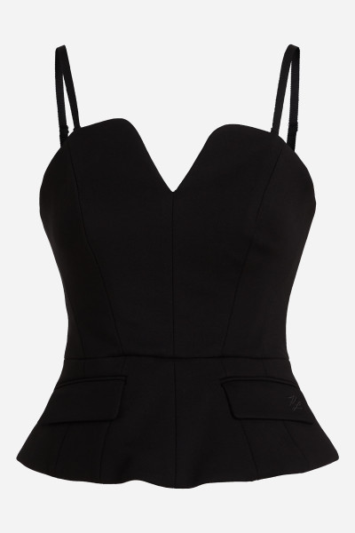 BLÚZKA KARL LAGERFELD EVENING TOP - Fotografia č. 5