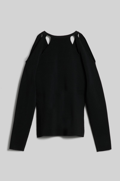 SVETER KARL LAGERFELD CUT OUT KNIT SWEATER - Fotografia č. 2