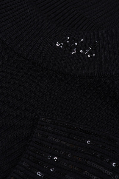 ROLÁK KARL LAGERFELD LSLV MOCKNECK KNIT - Fotografia č. 3