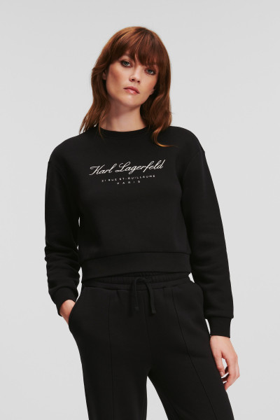 MIKINA KARL LAGERFELD HOTEL KARL SWEATSHIRT - Fotografia č. 1