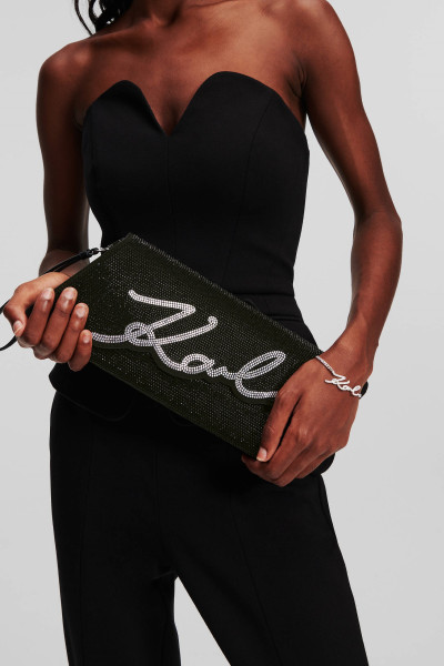KABELKA KARL LAGERFELD K/EVENING SIGNATURE CLUTCH RHI - Fotografie č. 2