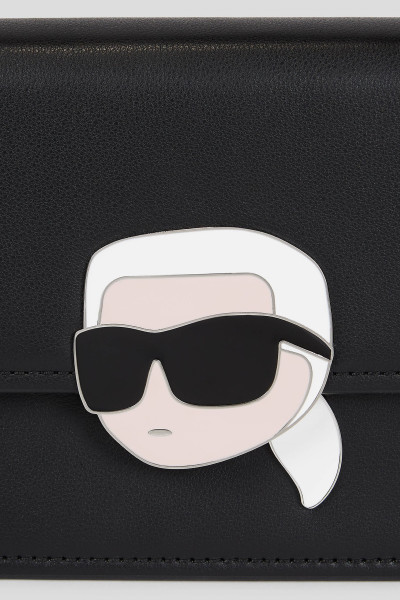 RETIKÜL KARL LAGERFELD K/IKONIK 2.0 LEATHER SHB LOCK - Kép 5