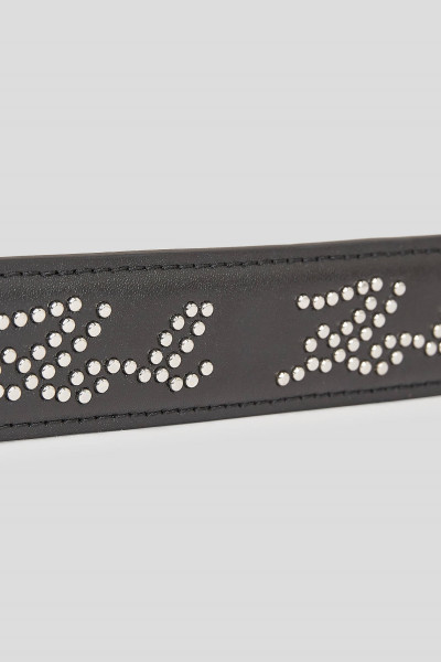 OPASOK KARL LAGERFELD K/SIGNATURE ROCKY BELT - Fotografia č. 4