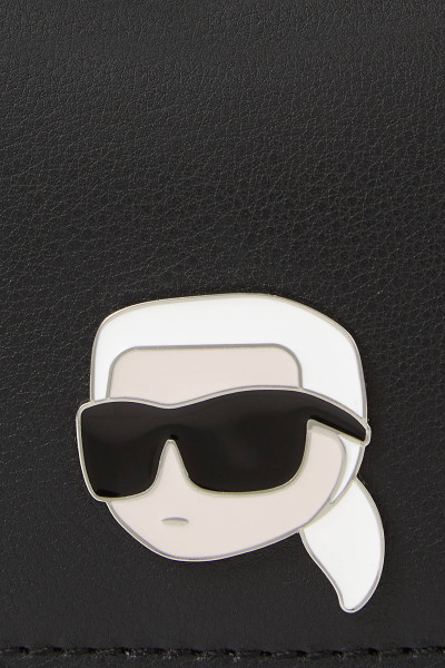 PEŇAŽENKA KARL LAGERFELD K/IKONIK 2.0 LEATHER SM FL WLT - Fotografia č. 4