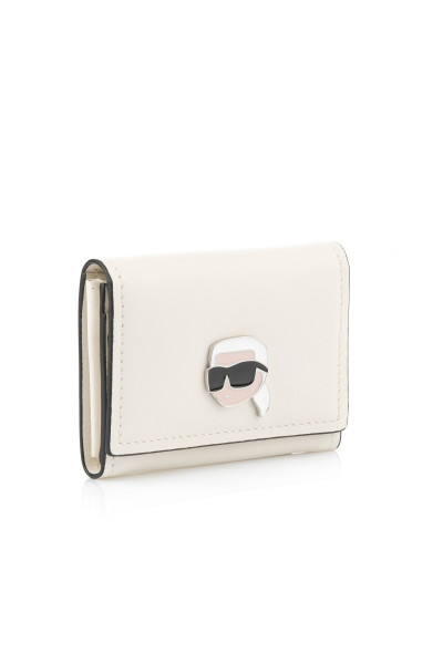 PÉNZTÁRCA KARL LAGERFELD K/IKONIK 2.0 LEATHER SM FL WLT - Kép 3