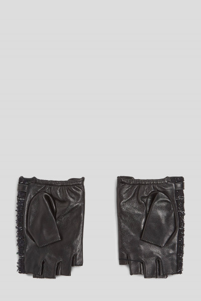 RUKAVICE KARL LAGERFELD K/ESSENTIAL BOUCLE FL GLOVE - Fotografia č. 2