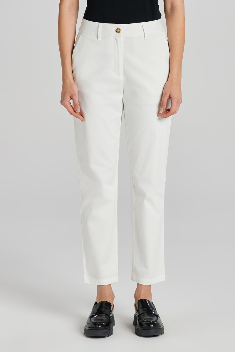 KALHOTY GANT SLIM CHINOS EGGSHELL