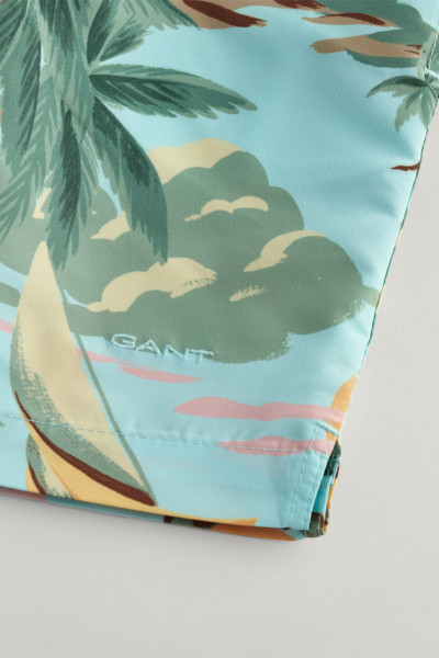 PLAVKY GANT HAWAII PRINT SWIM SHORTS - Fotografie č. 3