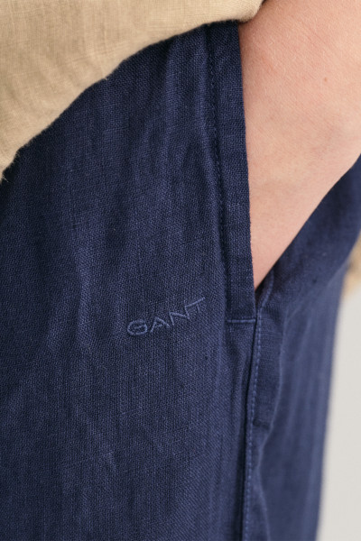 NADRÁG GANT RELAXED LINEN PANTS - Kép 3