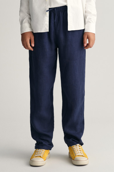 NADRÁG GANT RELAXED LINEN PANTS - Kép 2