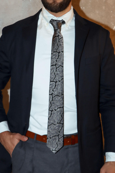 KRAVATA GANT PAISLEY SILK TIE - Fotografia č. 2