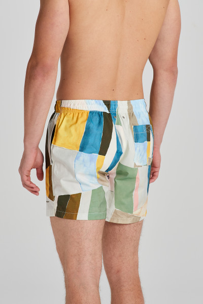 PLAVKY GANT ART PRINT SWIM SHORTS - Fotografie č. 3